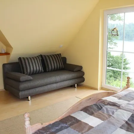 Tatil Evi Haus Am Pinnower Mit Privatsteg *